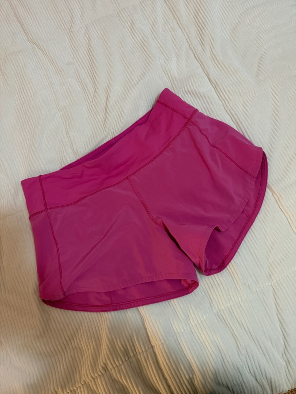 lululemon athletica Magenta Performance Running Shorts